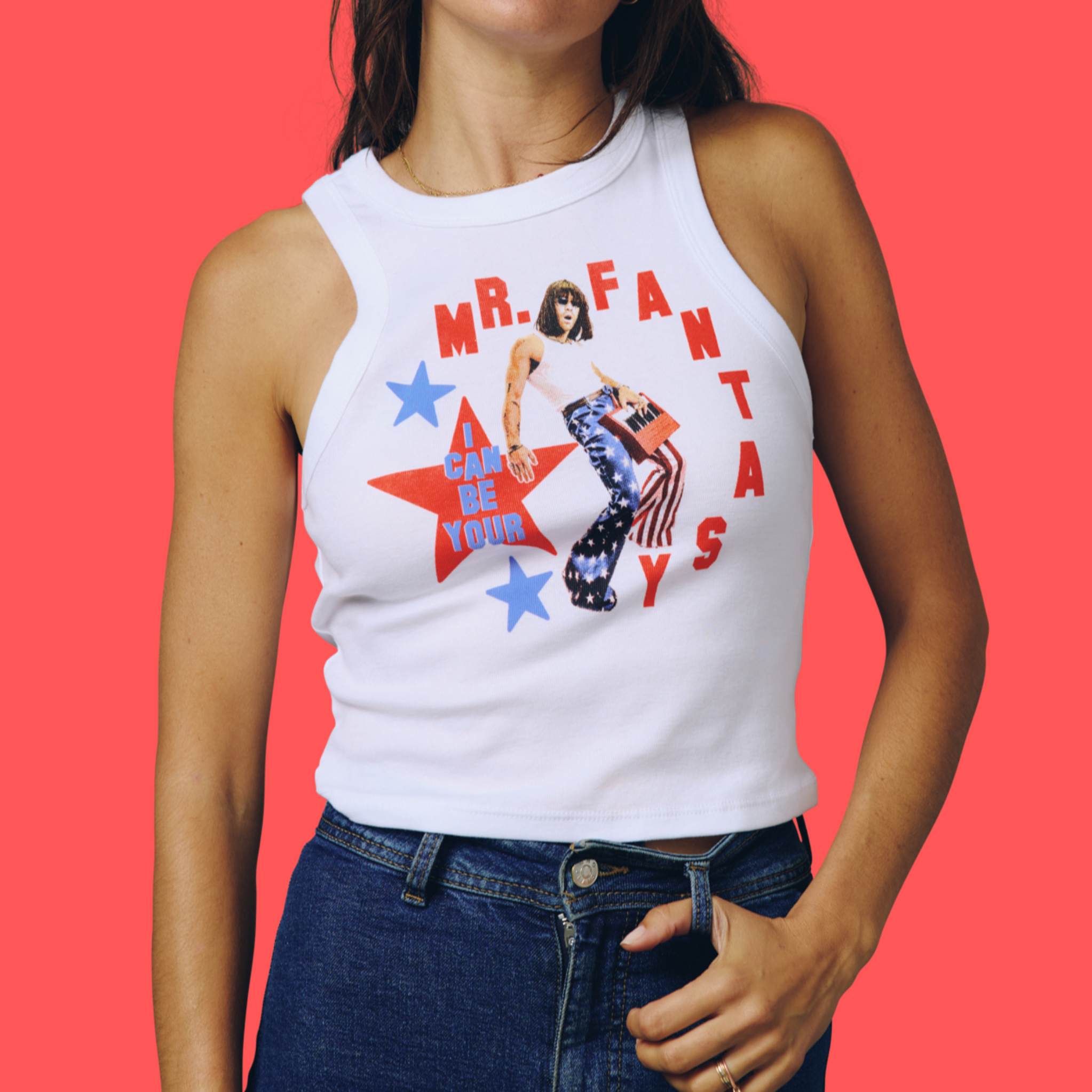 I Can Be Your MF Racer Tank