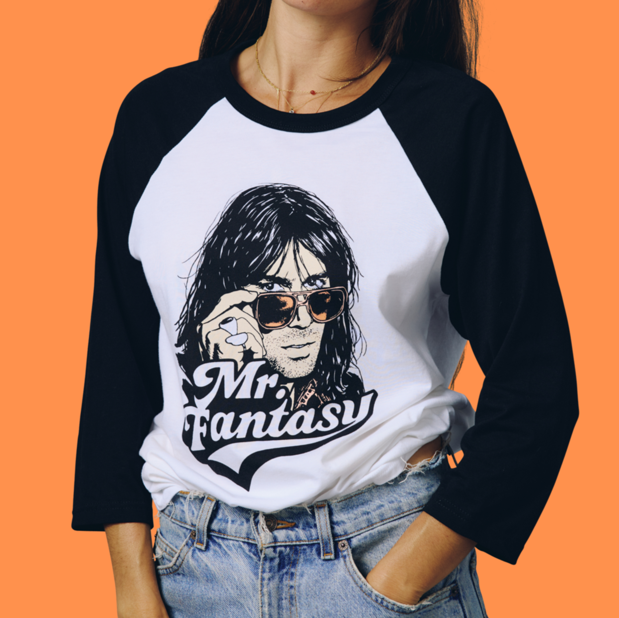 Mr. Fantasy Unisex Raglan Tee