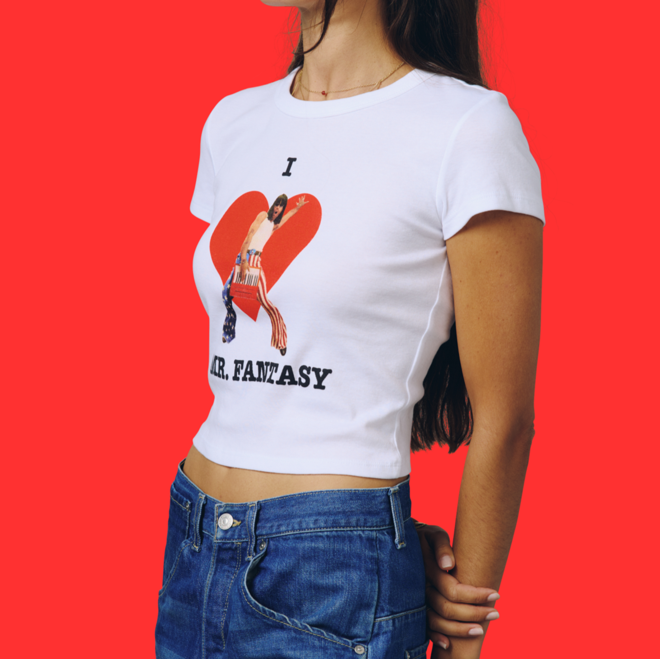 I Heart Mr. Fantasy Baby Tee